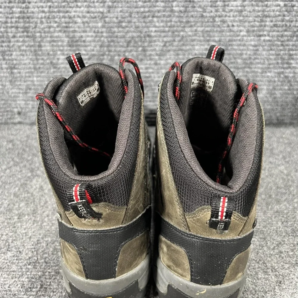 KEEN Boots‎ Mens Size 11 Brown Nubuck Waterproof Insulated Hiking Snow 12017